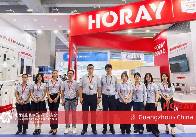 HORAY Shines at the 140th Canton Fair, Showcasing Comprehensive Solar and Storage Portfolio