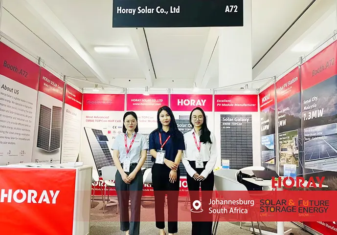 Horay Solar debuts in Johannesburg at Solar & Storage Live Africa 2024