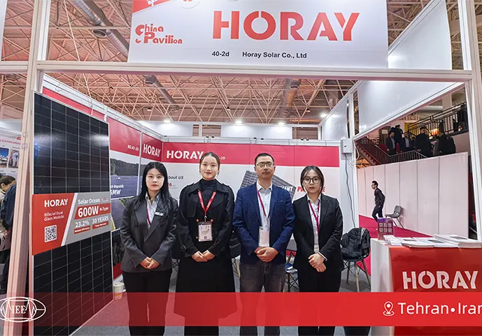 Horay Solar Presents High-Efficiency PV Solutions at Tehran’s Leading Energy Exhibition