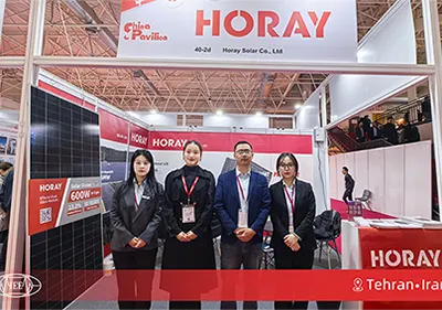 Horay Solar Presents High-Efficiency PV Solutions at Tehran’s Leading Energy Exhibition